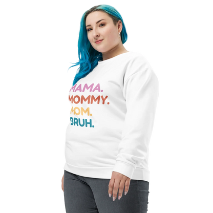 Cute mom gift idea – Mama Mommy Mom Bruh crewneck for Mother’s Day