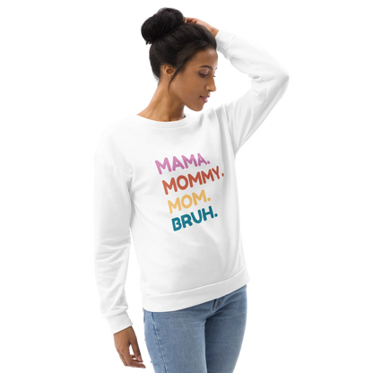 Cute mom gift idea – Mama Mommy Mom Bruh crewneck for Mother’s Day