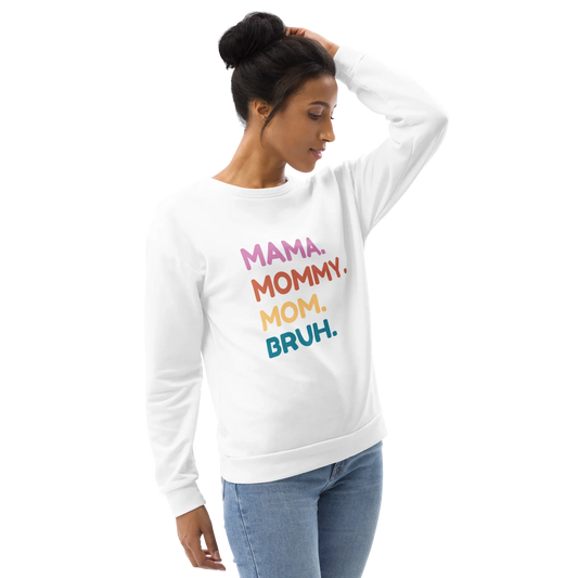 Cute mom gift idea – Mama Mommy Mom Bruh crewneck for Mother’s Day
